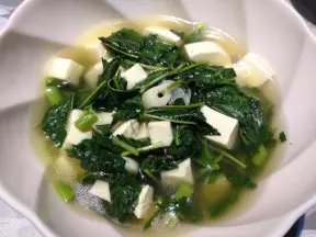 王菜豆腐湯