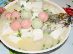 福壽魚豆腐湯