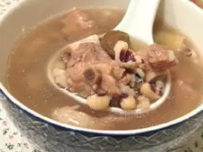 薏米茨實眉豆排骨湯