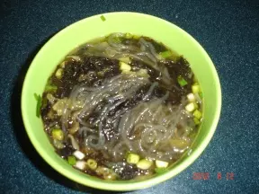 溫嶺綠豆麵湯(蕃暑粉絲)