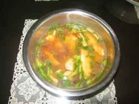 煎雞蛋湯