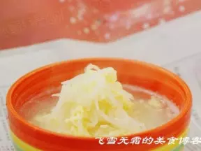 萝卜丝鸡蛋汤