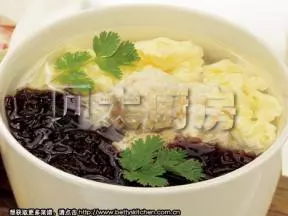 雞肉蛋花湯