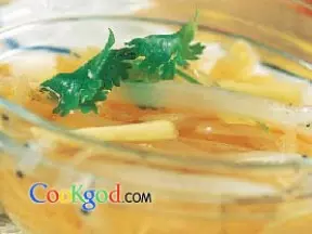 銀魚蛋湯