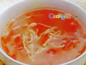 瘦肉番茄粉丝汤