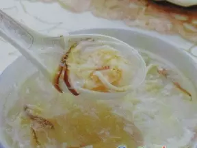 豆腐笋丝蟹肉汤