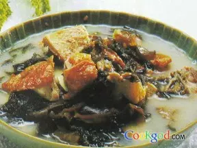 紫菜烤鸭汤