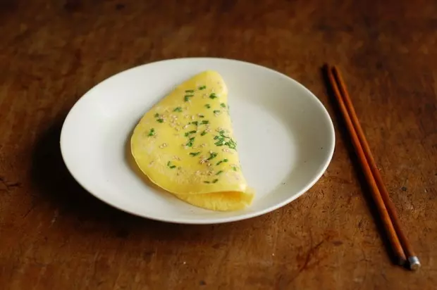 电饭锅鸡蛋葱饼