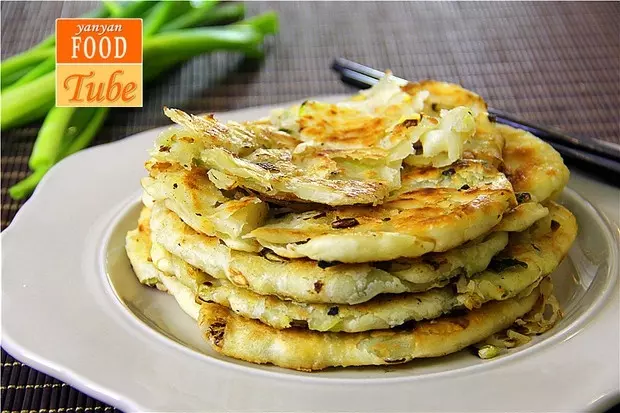 葱花油饼 Spring Onion Pancake