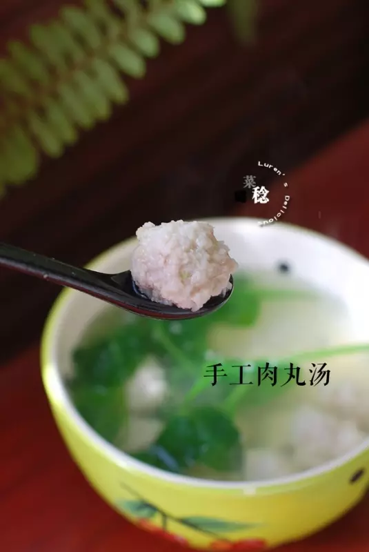 手工肉丸湯