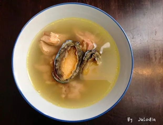 鮑魚雞湯