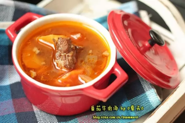 番茄牛肉湯