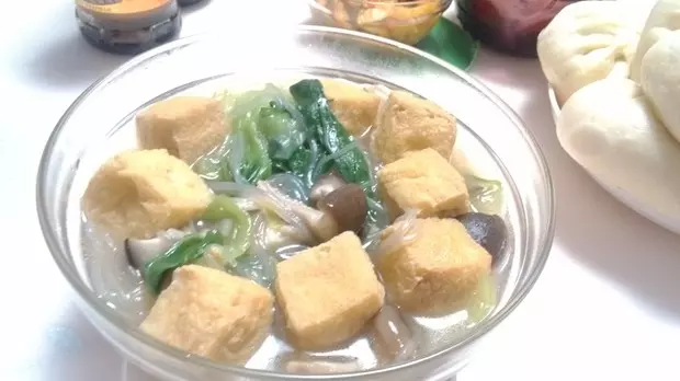 油豆腐紅薯粉絲湯