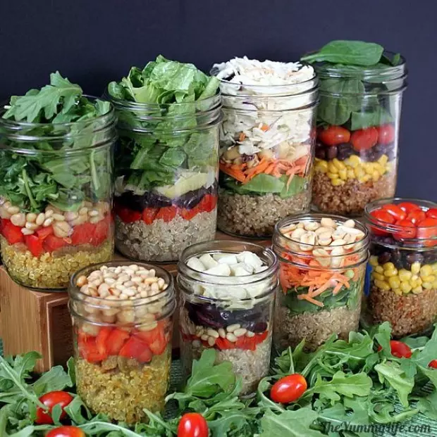 Salad in a Jar