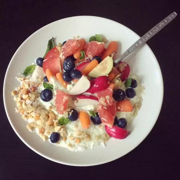 藜麦杂果酸奶 Mixed Fruits Quinoa Yogurt Bowl