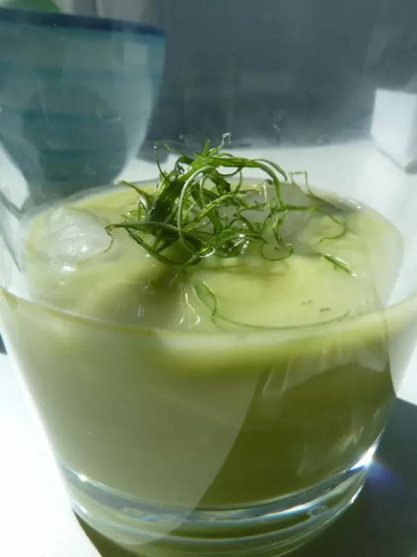 牛油果酸乳冷汤