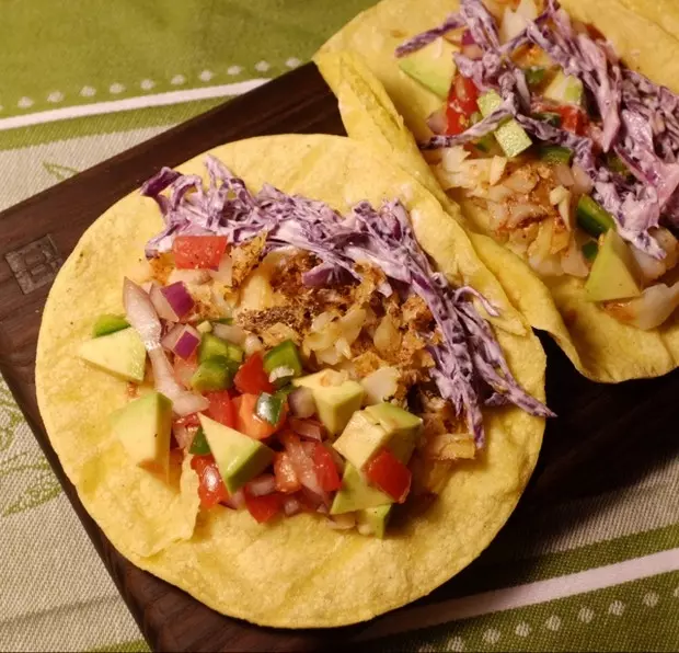 墨西哥鱼卷(Fish tacos)