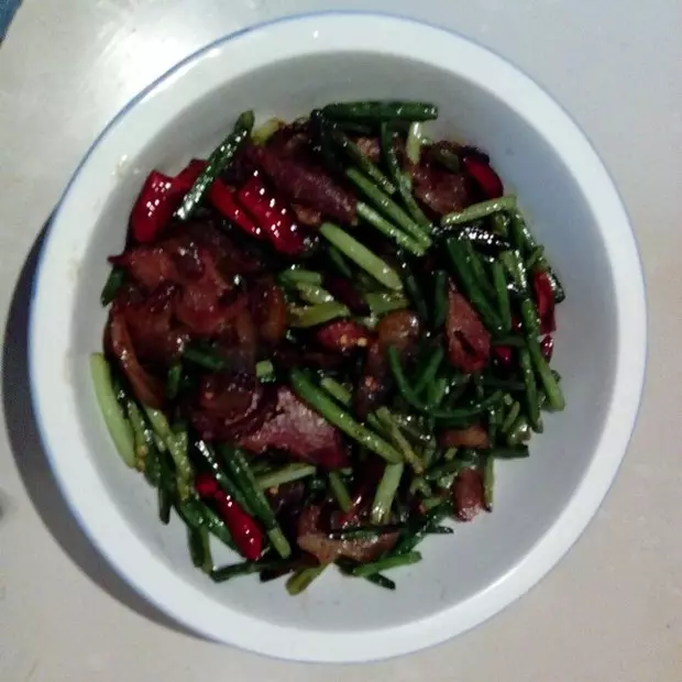 蒜薹炒腊肉