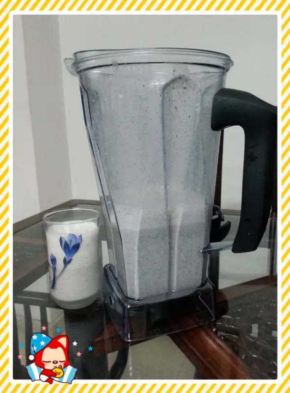 Vitamix6300——香蕉火龙果奶昔