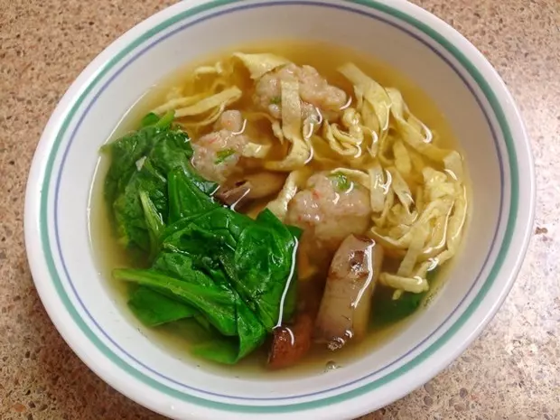 蝦泥雞肉丸子湯