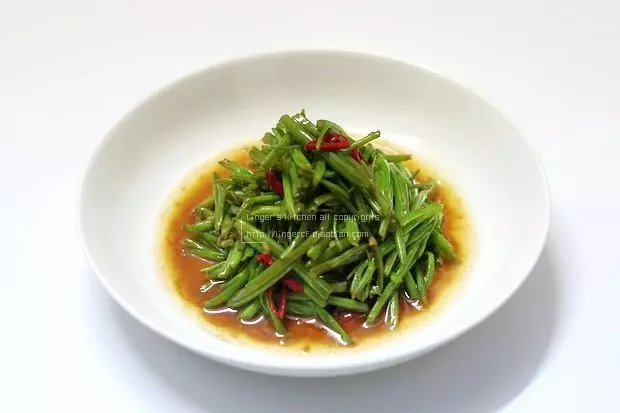 泰式蝦醬炒空心菜