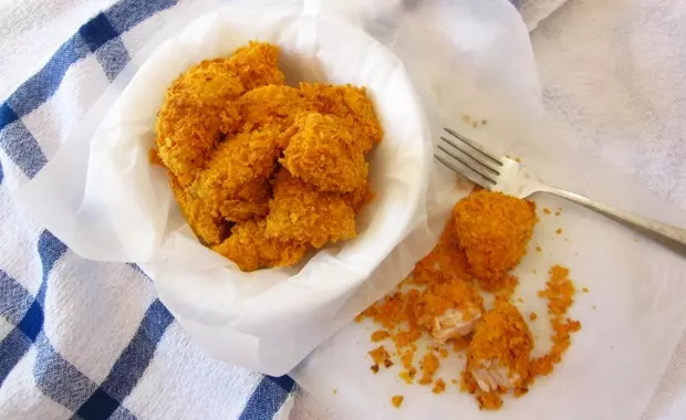 無油雞米花 (KFC-style Chicken Popcorn)