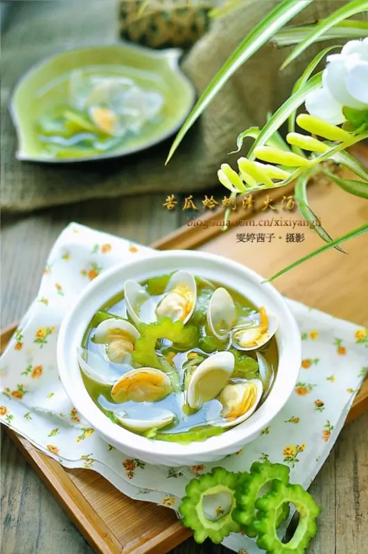 苦瓜蛤蜊清火湯