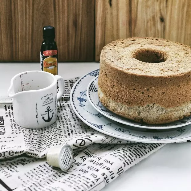 福田淳子的咖啡戚风蛋糕&lt;Kahlua Chiffon Cake&gt;