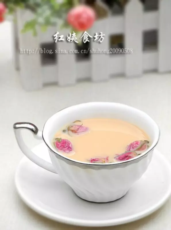 玫瑰奶茶