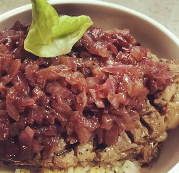 食戟之灵 牛排丼