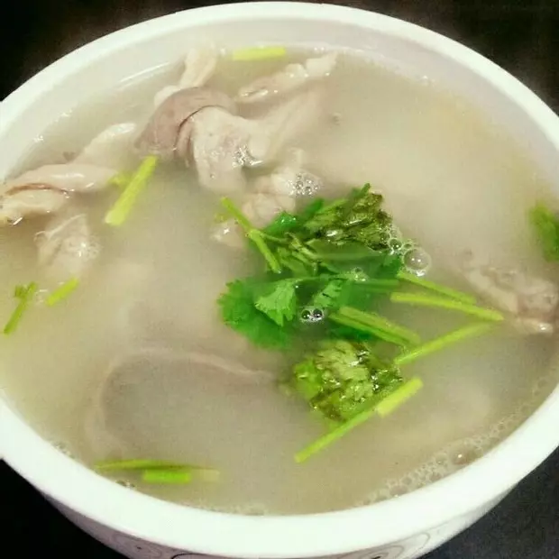 很有營養的月子湯---肚肺湯