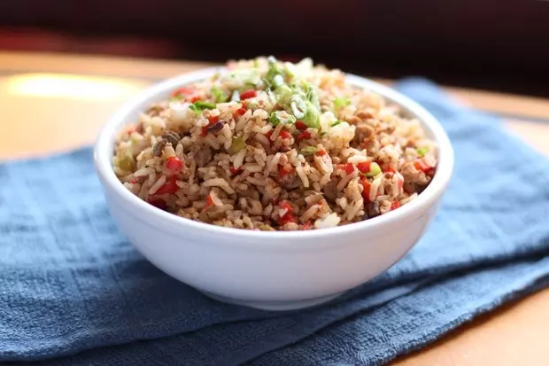 美国杂烩拌饭（Dirty Rice）