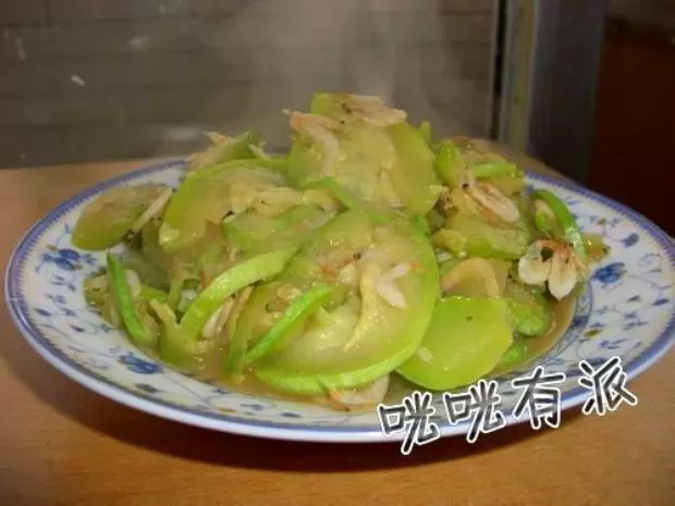 蝦米皮炒角瓜