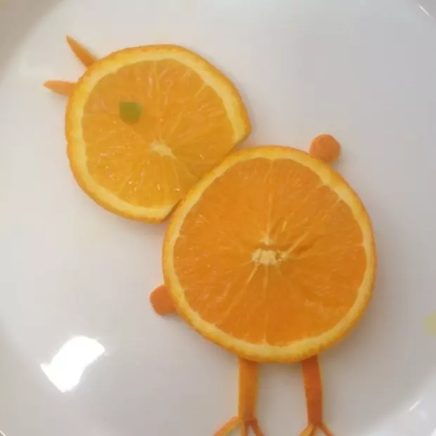 可爱小鸡橙子
