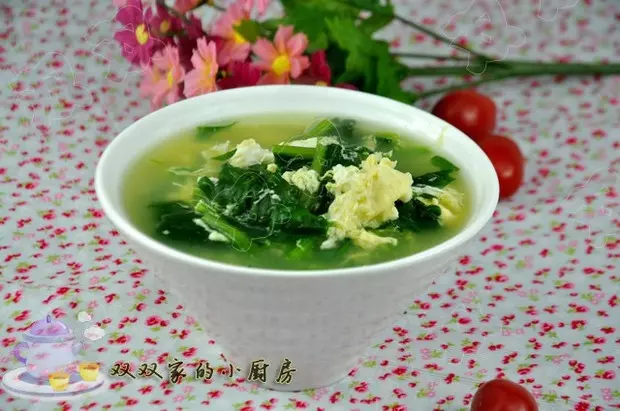 菠菜鸡蛋汤