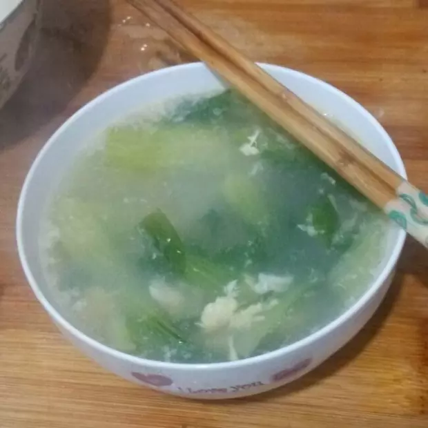 小青菜蛋汤（清新自然）