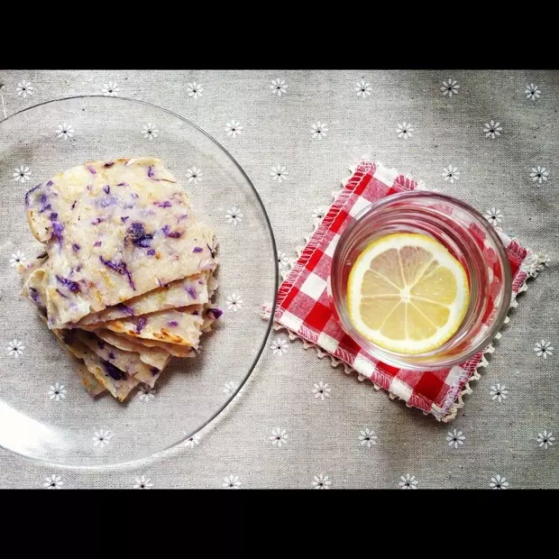 紫甘藍煎餅