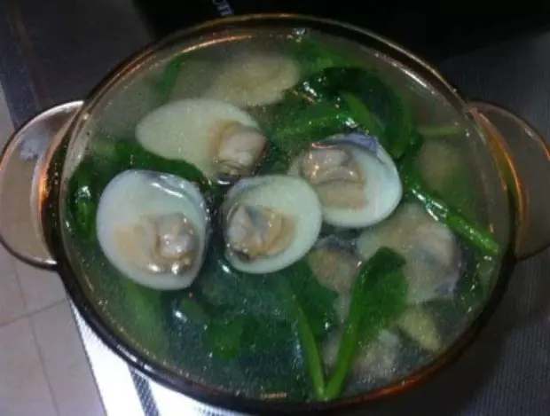 芥菜蛤蜊湯