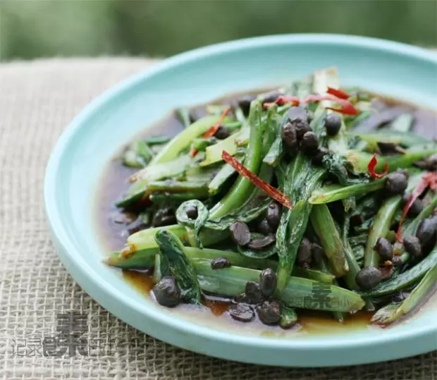 豉汁油麥菜