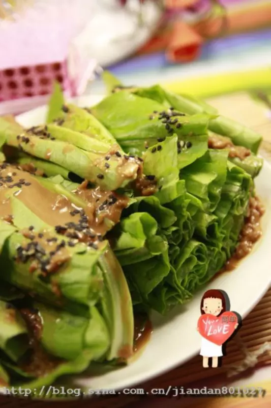 麻醬油麥菜