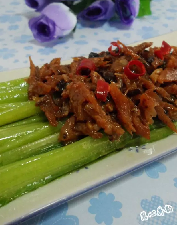 豆豉鯪魚油麥菜