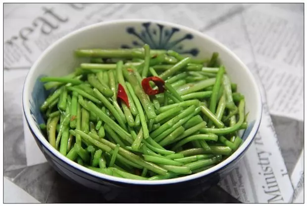 董太的私方菜--清炒芦蒿