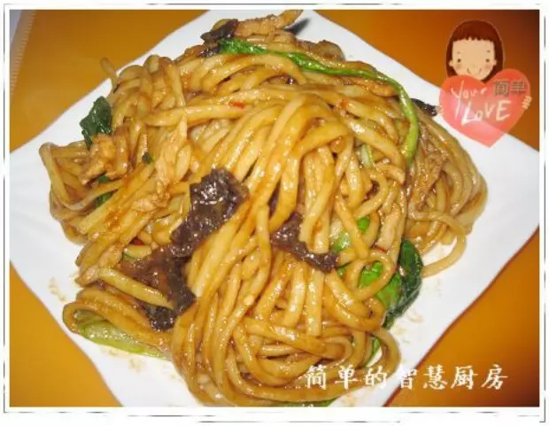 肉丝炒面