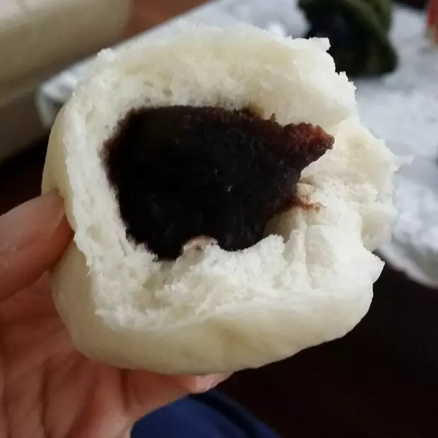 超級鬆軟的豆沙饅頭