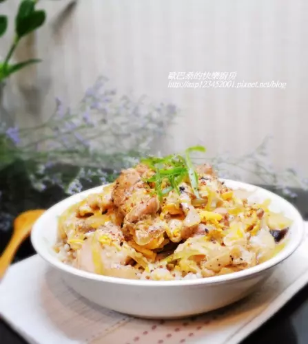 日式亲子丼．简单做料理