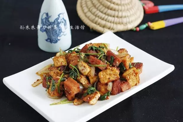 酱香孜然豆腐