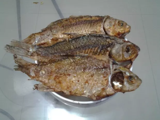 干煎小鯽魚