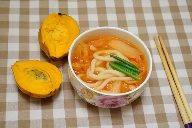 泡菜烏冬面