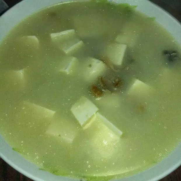 河蚌豆腐湯