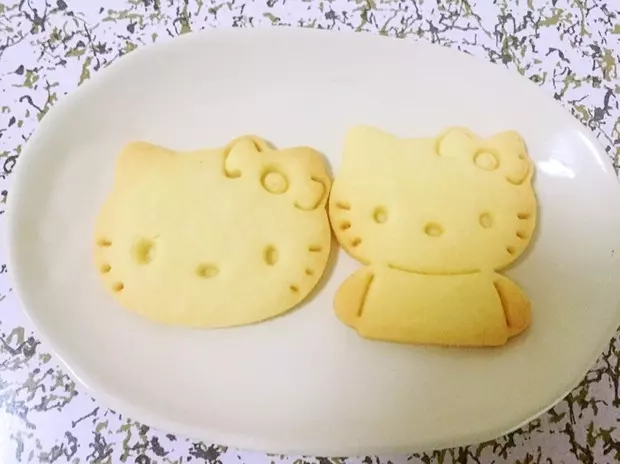 Hello kitty造型饼干